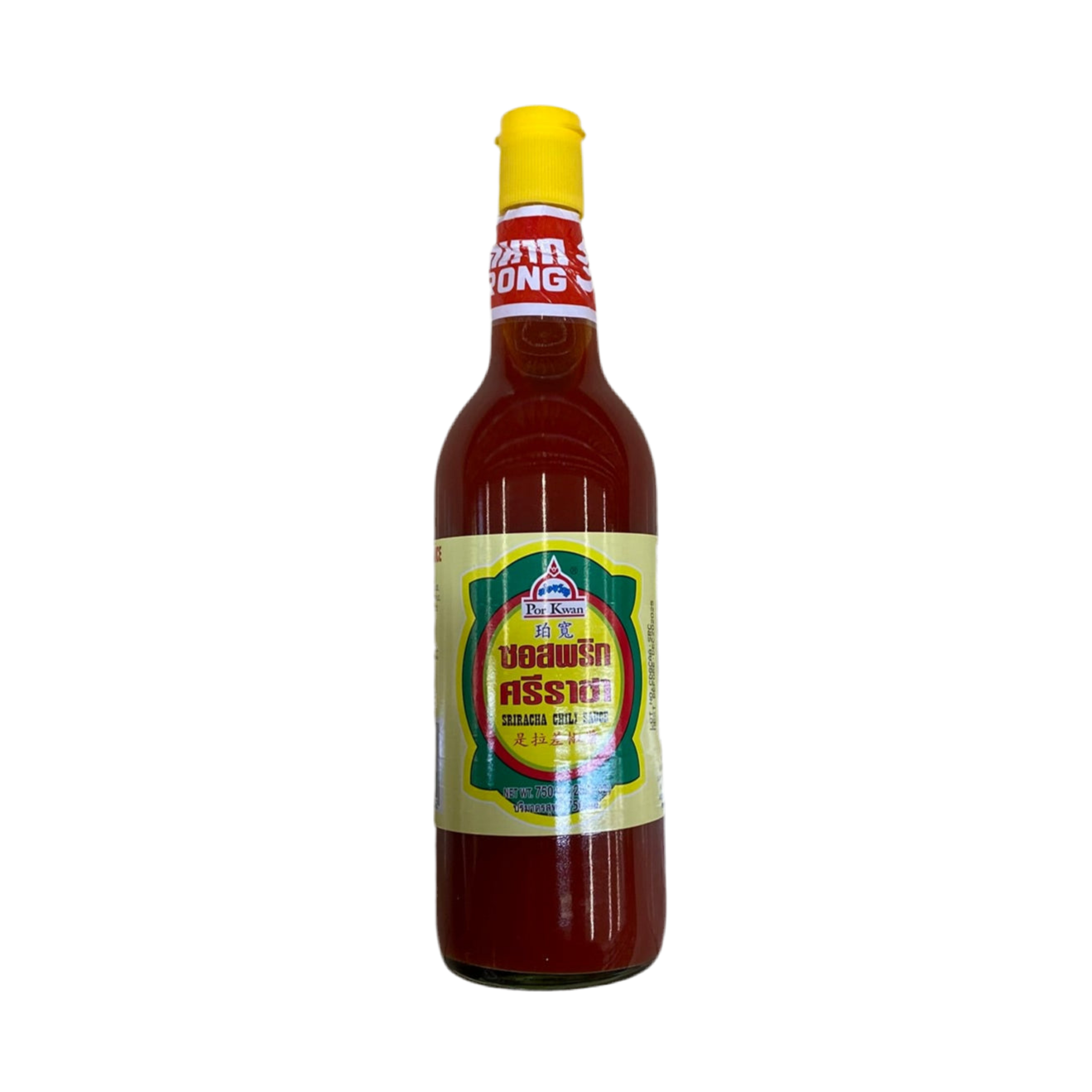 Por Kwan Sriracha Chilli sauce - 珀宽 是拉差辣椒酱  750ml