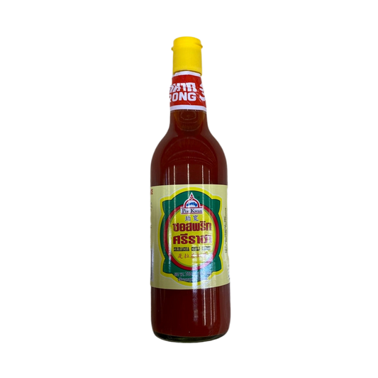 Por Kwan Sriracha Chilli sauce - 珀宽 是拉差辣椒酱  750ml