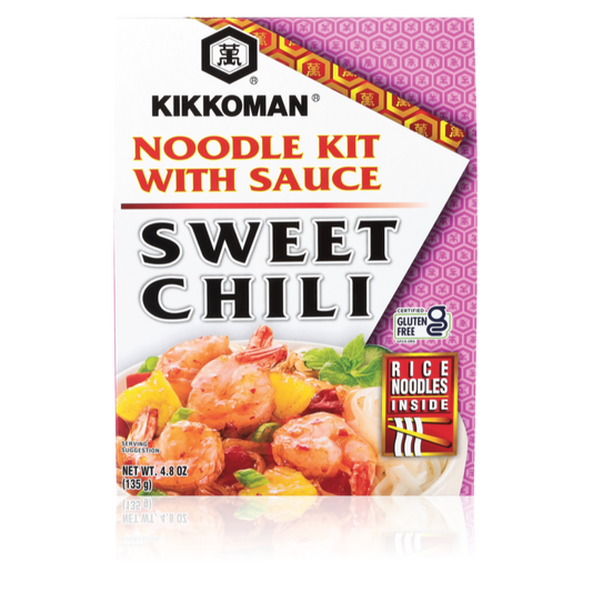 Kikkoman SWEET CHILI Noodle Kit With Sauce - 日本万字甜辣拌面料理包（不含麸质）