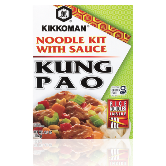 Kikkoman KUNG PAO Noodle Kit With Sauce - 日本万字 宫保酱拌面料理包（不含麸质）