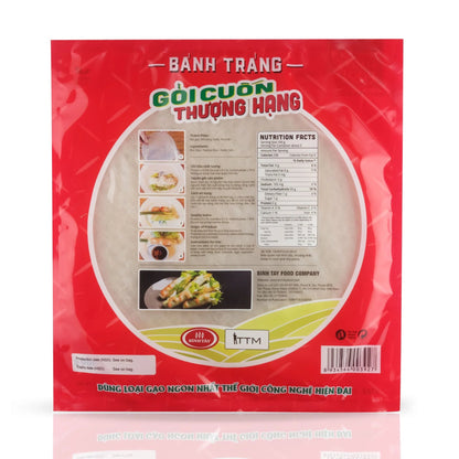 Simply Food Spring Roll Rice Paper Wrappers 25cm - 越南米紙17.6oz