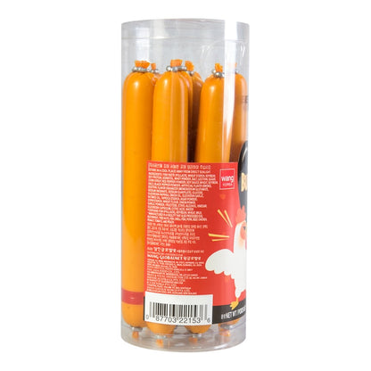 WANG Fish Cake Hot Chicken Flavor 10 Sticks 340g - 韓國WANG 美味魚腸魚肉火腿腸辣雞味10根入340g