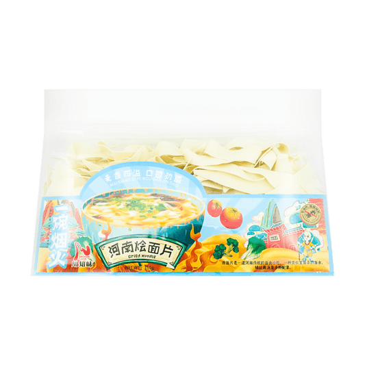 YWYH Henan-Style Dried Noodles, 12.34oz - 一碗烟火 河南烩面片 350g