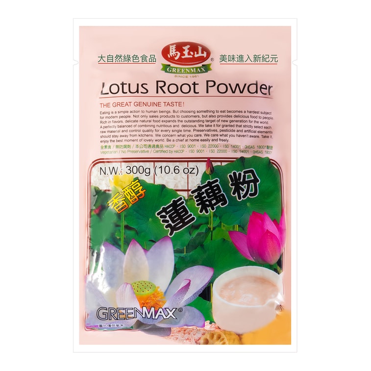 Lotus Root Powder 10.6oz - 馬玉山蓮藕粉300g 