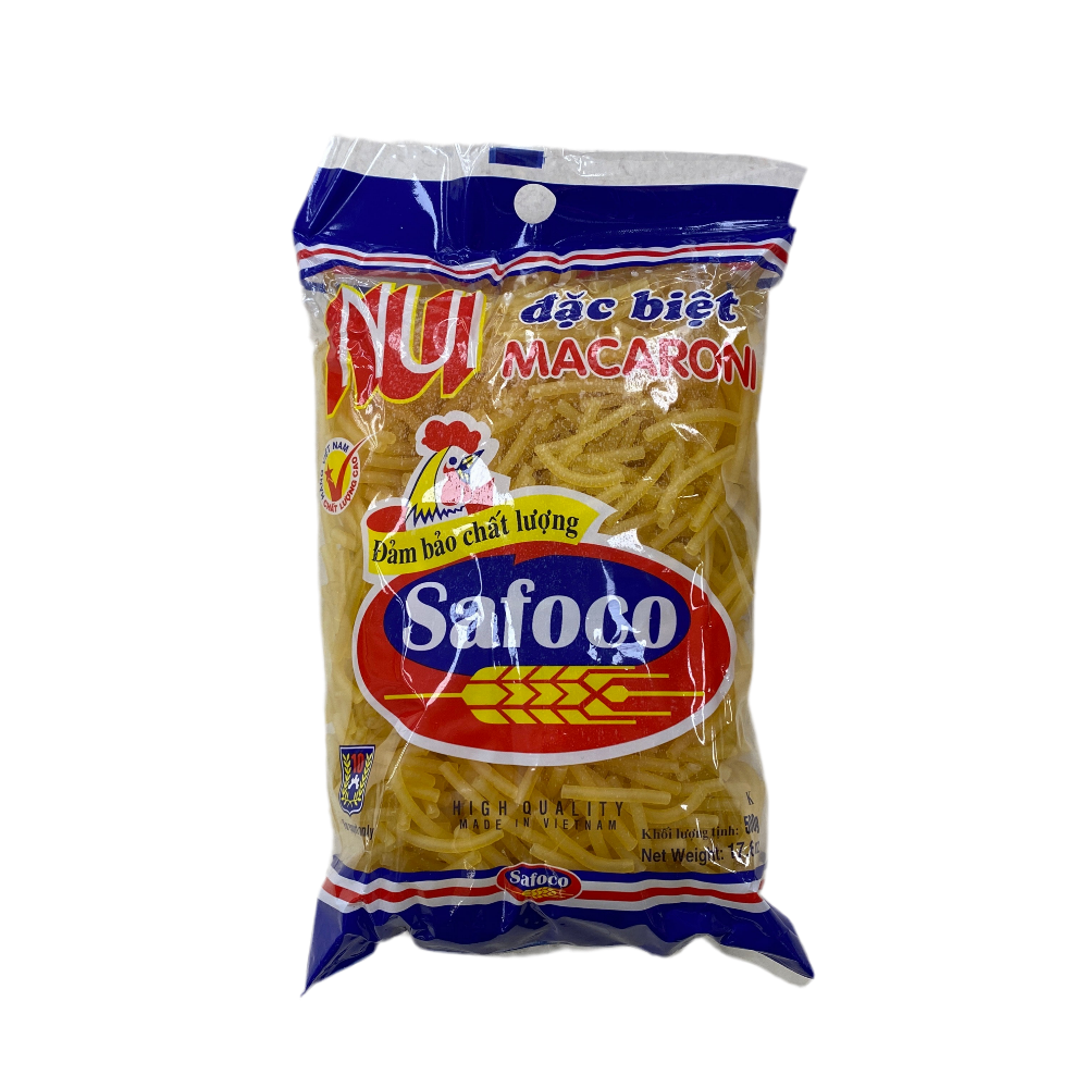 Safoco Brand Macaroni - Safoco 鸡蛋通心粉 17.6 oz/500 g