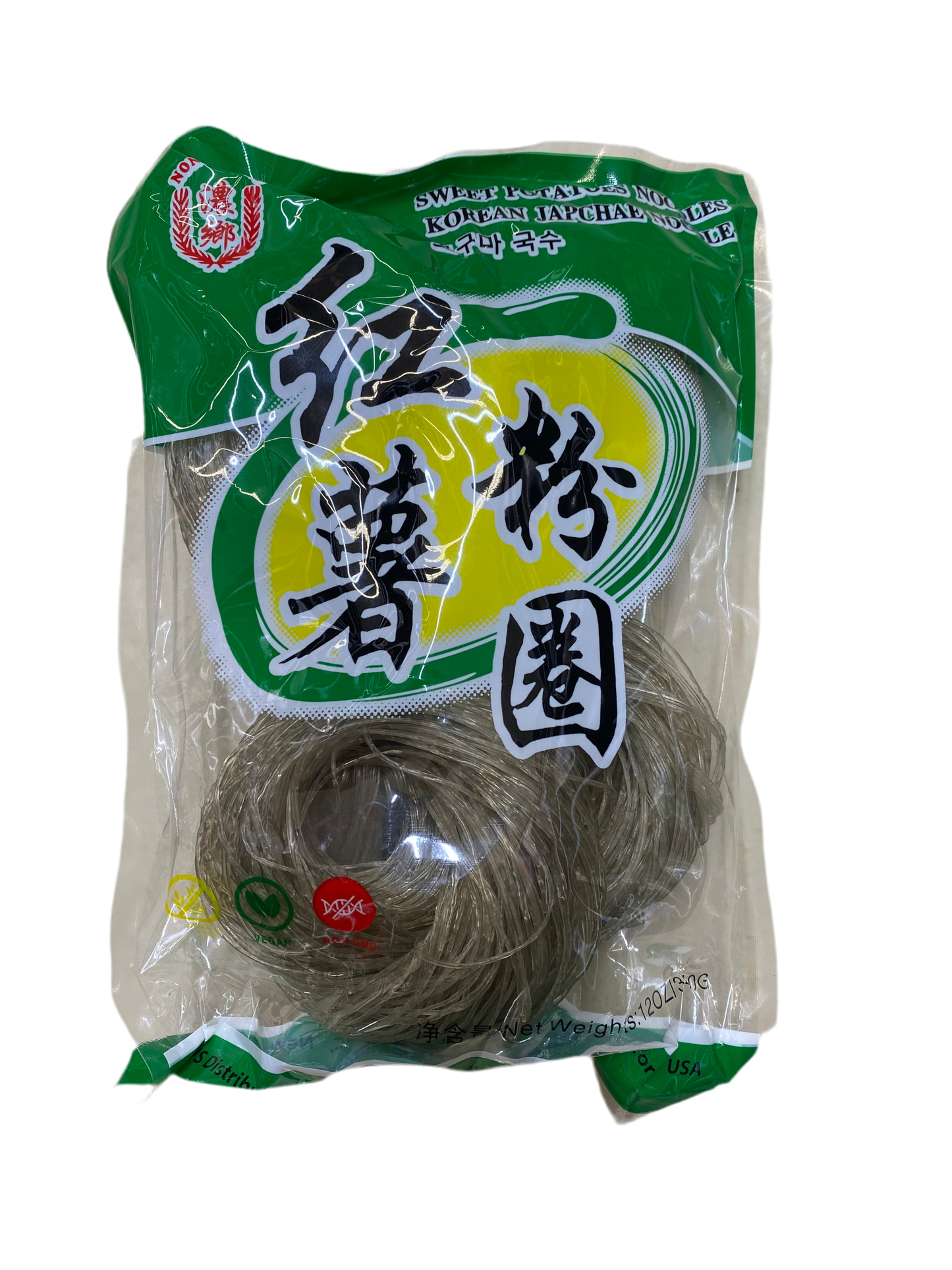 KOREAN JAPCHAE NOODLE - 濃鄉紅薯粉圈- 濃鄉地瓜粉圈340g