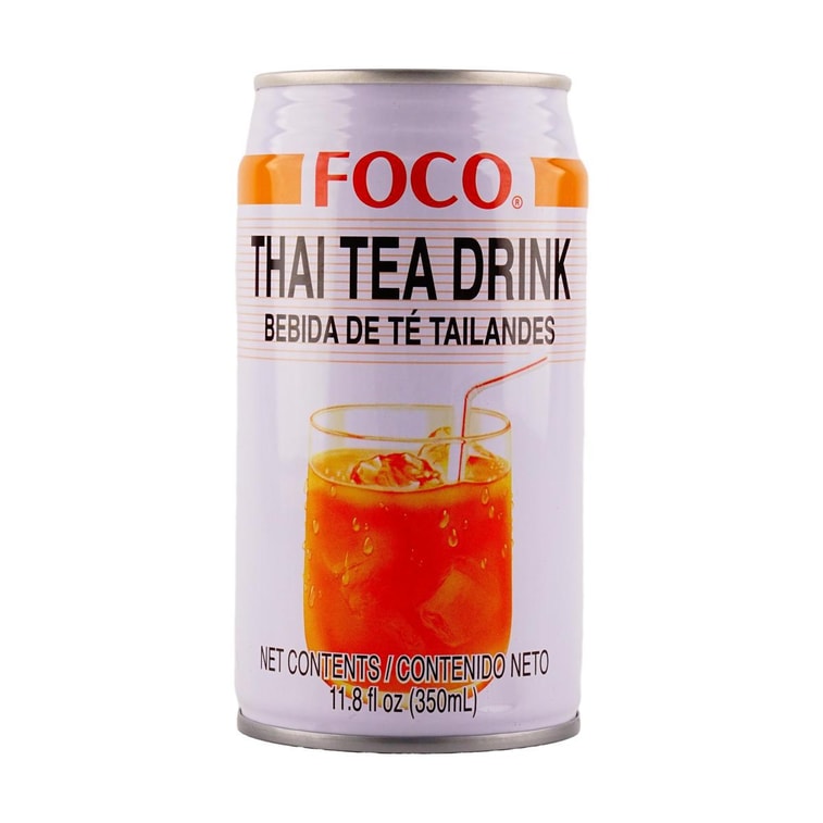 FOCO Thai Tea Drink 11.8 FL OZ - 泰國FOCO 泰茶飲料350ml