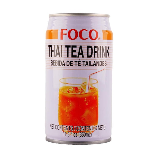 FOCO Thai Tea Drink 11.8 FL OZ - 泰國FOCO 泰茶飲料350ml