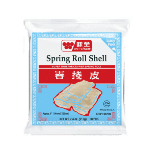 Wei-Chuan Spring Roll Shell - 味全-春捲皮(6吋) 7.4 oz 30 片