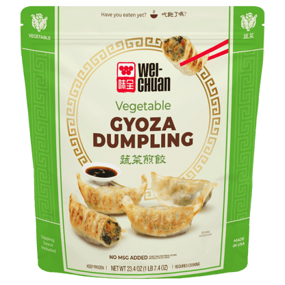 WC Vegetable Gyoza Dumpling - 口味全蔬菜煎餃23.4oz