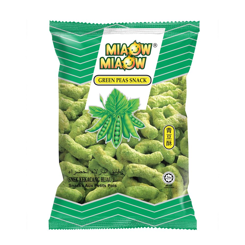 Miaow Miaow Green Peas 60g - 青豆酥