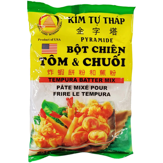 Kim Tu Thap Bot Chien Tom & Chuoi 12 oz- 金字塔炸虾饼粉和蕉粉