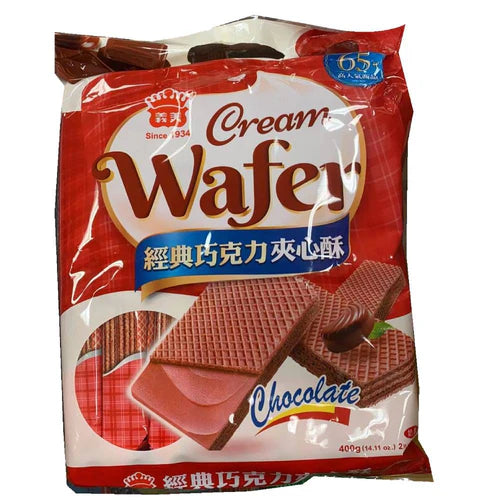 IMEI Cream Wafer Pack Chocolate - 义美巧克力夹心酥 400g