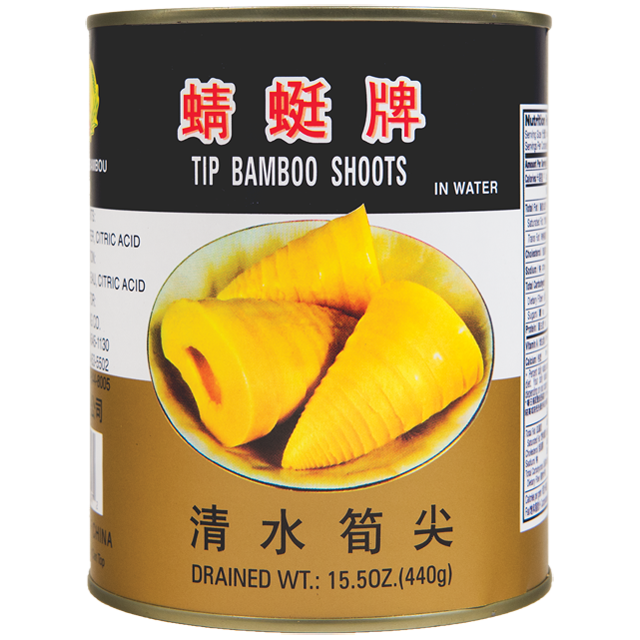 DRAGONFLY BAMBOO SHOOT (TIP) 28.5OZ -蜻蜓牌清水笋尖