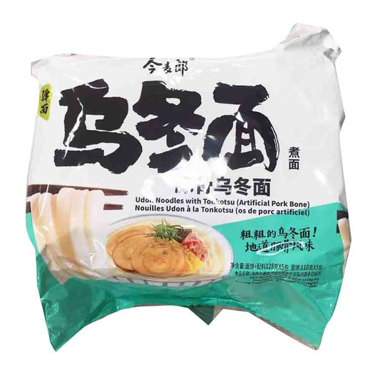 今麥郎烏龍麵系列- 豚骨烏龍麵（五包裝）128g