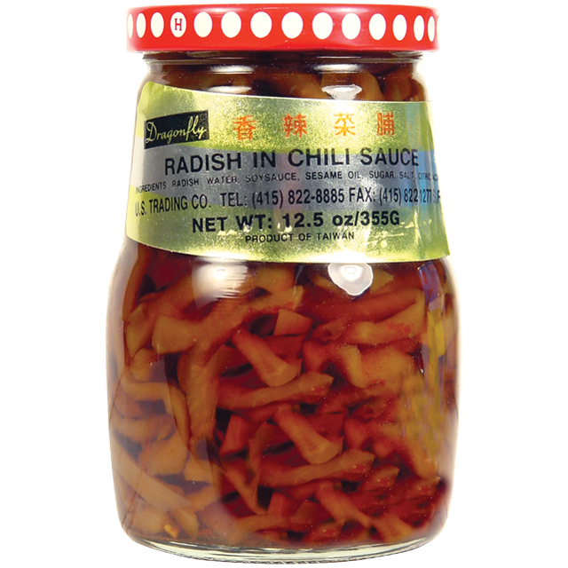 香辣菜脯 12.5oz- DRAGONFLY CHILI RADISH IN SOY SAUCE