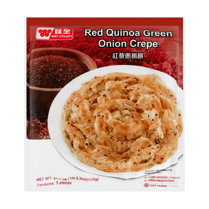 味全 红藜葱抓饼 600g - WEICHUAN RED QUINOA GREEN ONION CREPE 600g