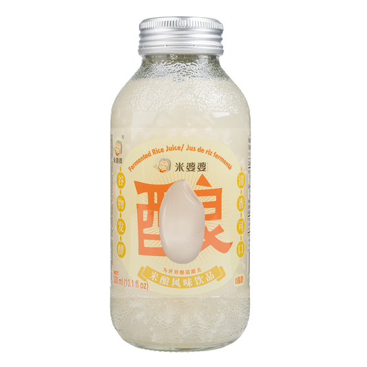 MIPOPO Fermented Rice Juice 300 ml - 米婆婆米酿风味饮品酒酿米汁300 毫升