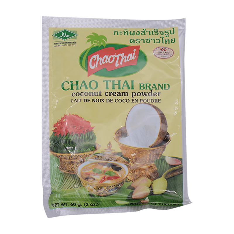 Chao Thai Brand, Coconut Cream Powder 60g - Chao Thai 椰子奶油粉 60g