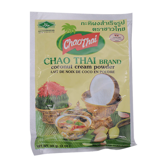 Chao Thai Brand, Coconut Cream Powder 60g - Chao Thai 椰子奶油粉 60g