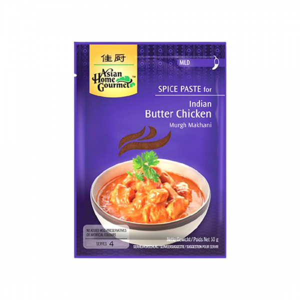 AHG INDIAN BUTTER CHICKEN SPICE PASTE 50g - 佳厨印度黄油鸡酱50g