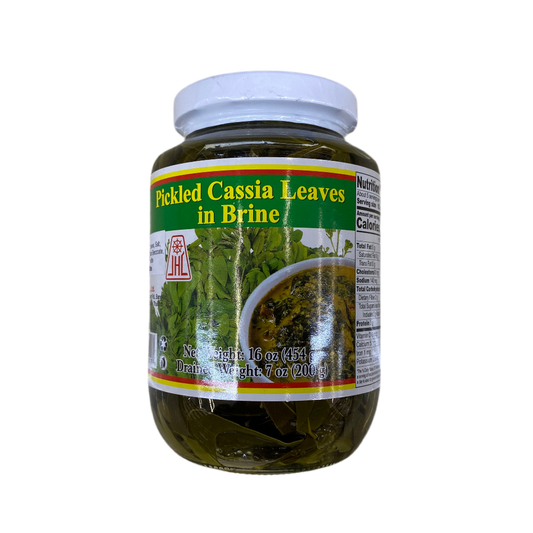 JHL Pickled Cassia Leaves in Brine - 一华牌盐水肉桂叶 16oz/454g