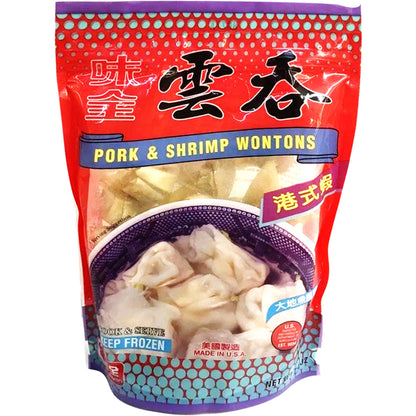 味全港式虾云吞 - WEI/C PORK N SHRMP WONTONS 15.7oz