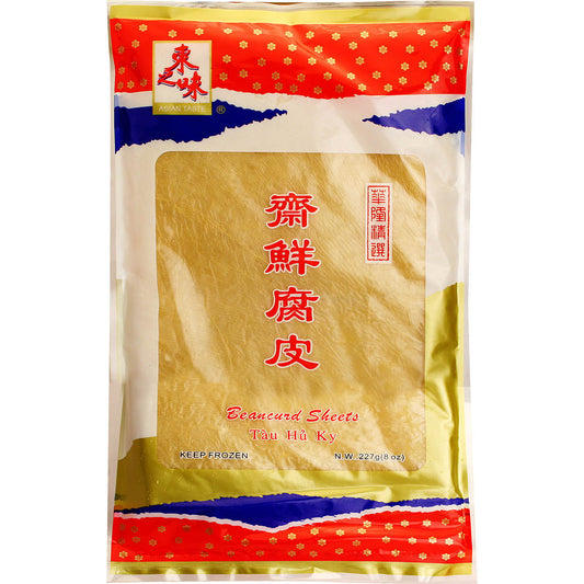 東之味冷凍鮮腐皮(小) - 东之味冷冻豆腐皮(小) - ASN/TAS FRZ BEANCURD SHEET SMALL