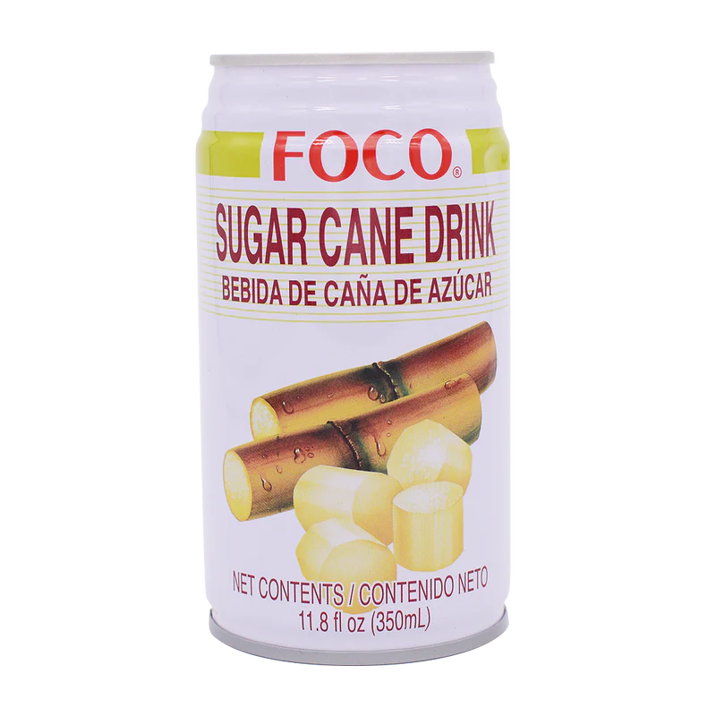 FOCO Sugar Cane Drink 11.8 FL OZ - 泰国FOCO 甘蔗汁 350ml