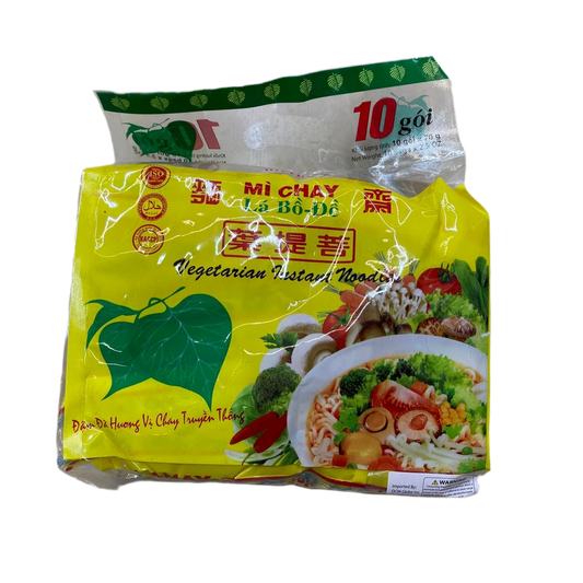 Vietnamese Vegetarian Instant Noodles Soup Mì Chay Lá Bồ-Đề Original Flavor - 菩提葉齋戒面