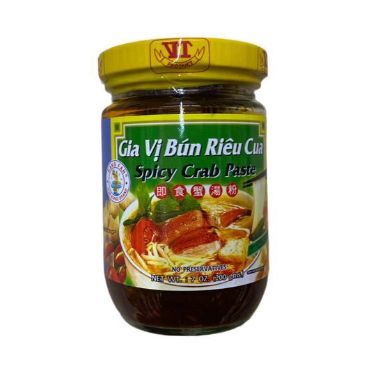 NANG FAH BRAND Spicy Crab Paste - 即食蟹汤粉 7oz/200g