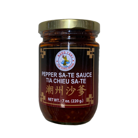 NANG FAH BRAND Pepper Sa-Te Sauce - 潮州沙爹酱 7oz/220g