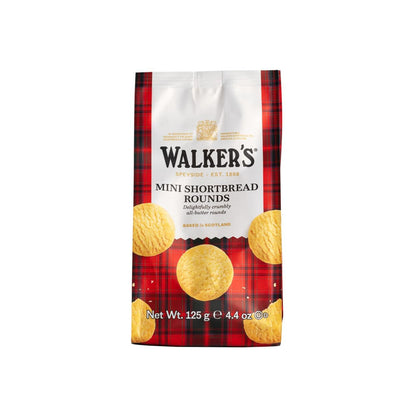 Walkers Mini Shortbread Rounds 4.4 oz - 迷你圆形奶油饼干