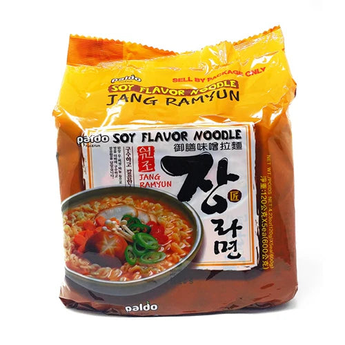 PALDO Instant Ramyon Noodle 120g*5 - 韓國八道御膳味噌拉麵5包入600g 