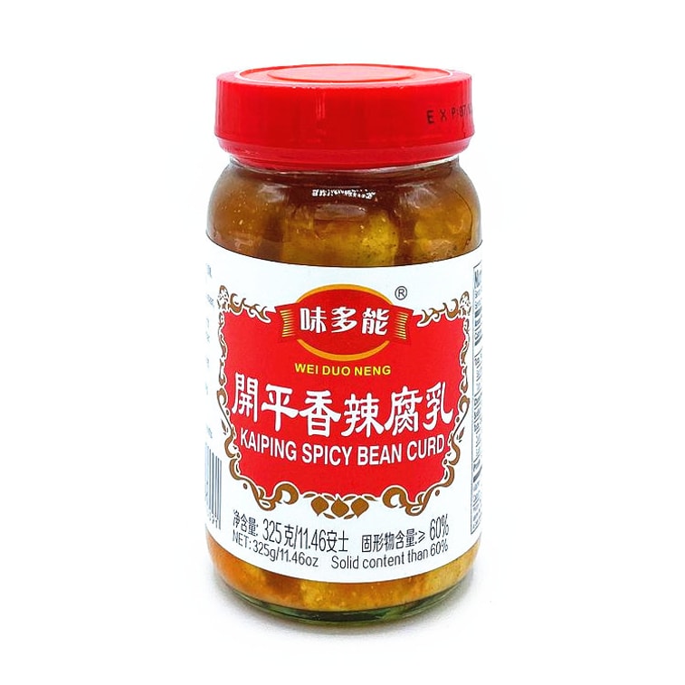 味多能 开平香辣腐乳 325g