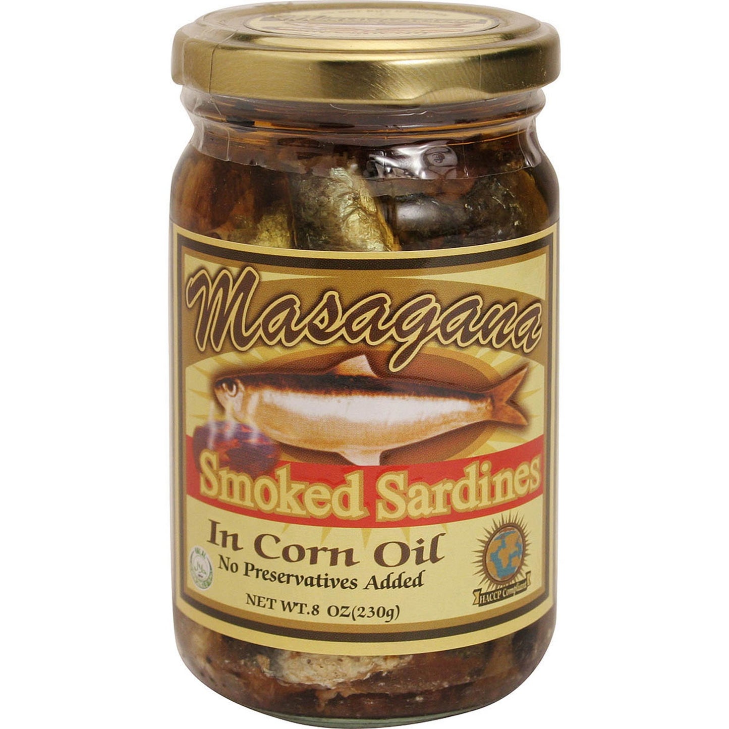 Masagana Smoked Bangus in Corn Oil - 燻製沙丁魚 8 oz