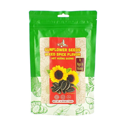 CHUON CHUON Sunflower Seeds Mixed Spice Fl,4.58 oz - 越南CHUON CHUON 瓜子 葵花籽 五香味 130g