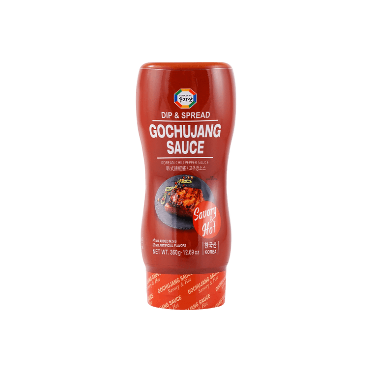 WANG Spicy Korean Gochujang Chili Sauce, 12.69oz - 韩国WANG 韩式辣椒酱 360g