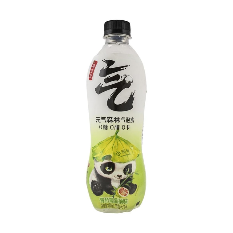 元氣森林 蘇打氣泡水 青竹葡萄柚口味 480ml【0糖0脂0卡】