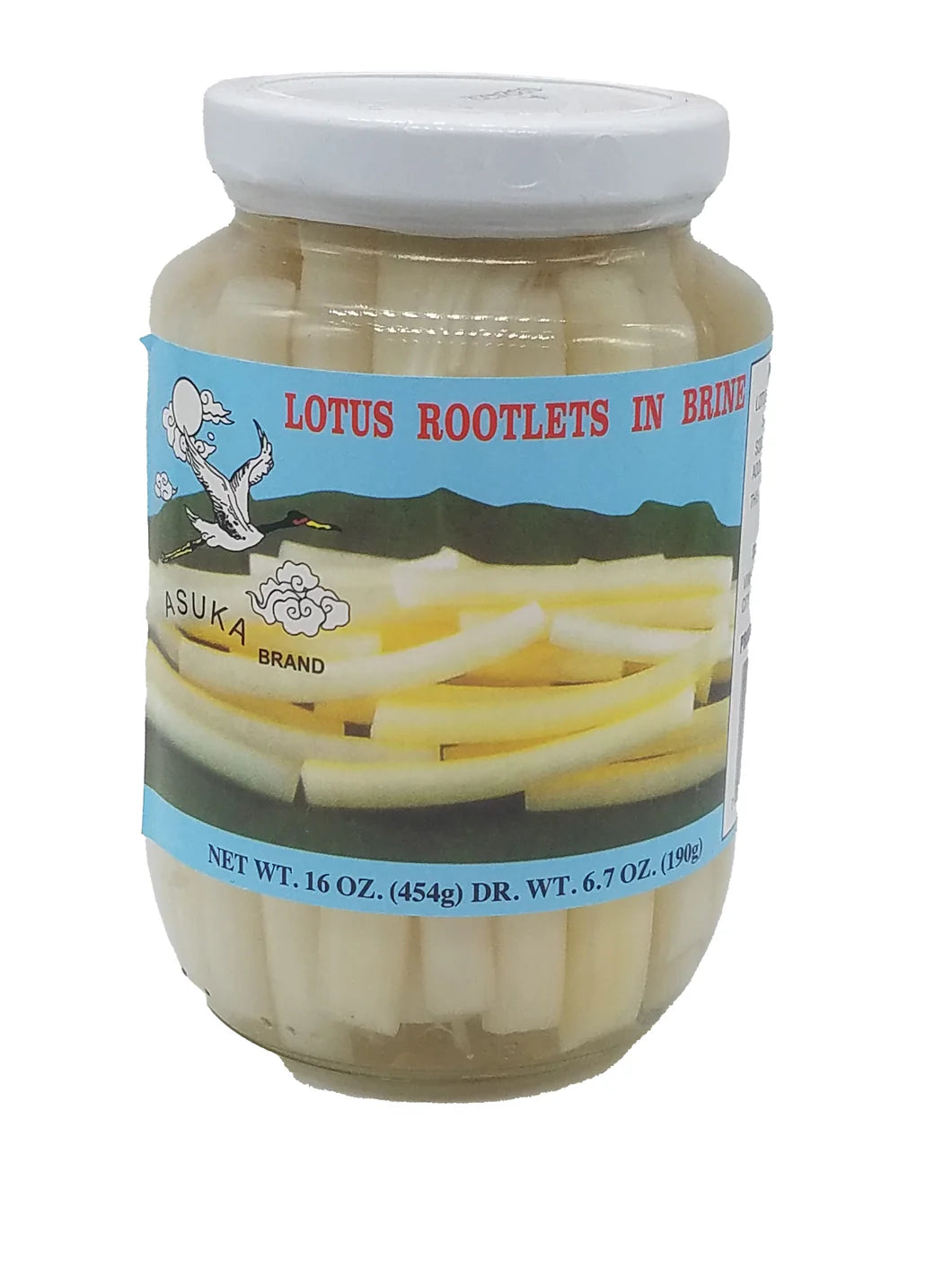 Asuka Lotus Rootlets in Brine - 卤水莲茎 454g