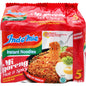 Indomie Indonesian Mi Goreng Instant Stir-Fried Noodles - Hot&Spicy Flavor 5 Packs - 印尼营多捞面 14.1oz/400g