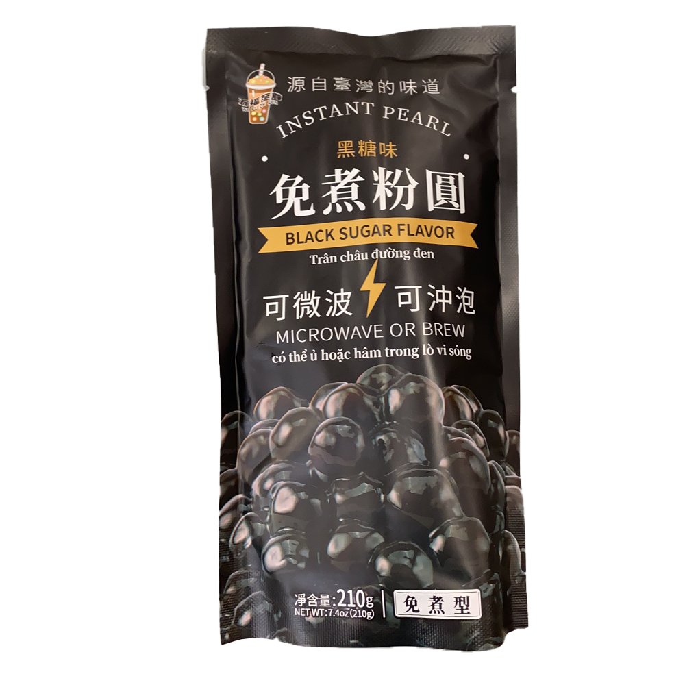 五福至尊免煮粉圓(黑糖味) 210g