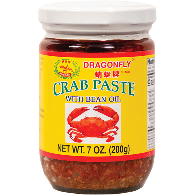 DRAGONFLY Crab Paste with Soya Bean Oil - 蜻蜓牌豆油蟹酱 7oz/200g