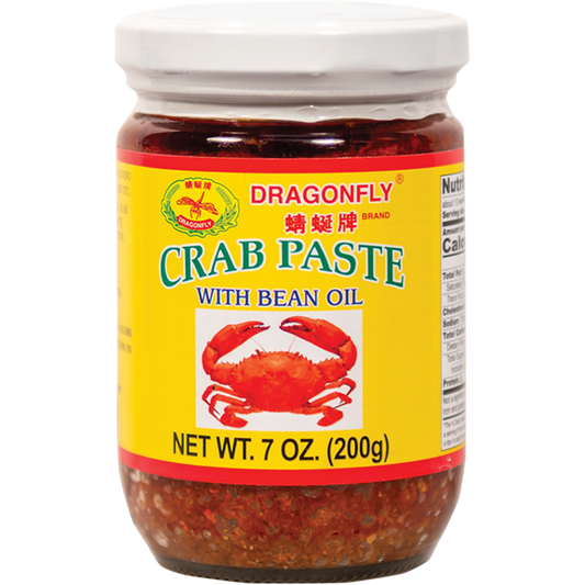 DRAGONFLY Crab Paste with Soya Bean Oil - 蜻蜓牌豆油蟹酱 7oz/200g