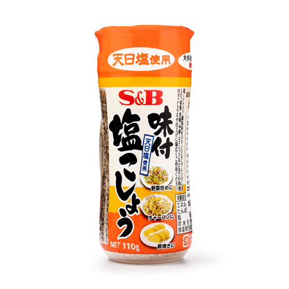 S&amp;B Seasoned Salt and Pepper, Ajitsuke Shio Kosho 3.8 oz - S&amp;B 日式胡椒鹽