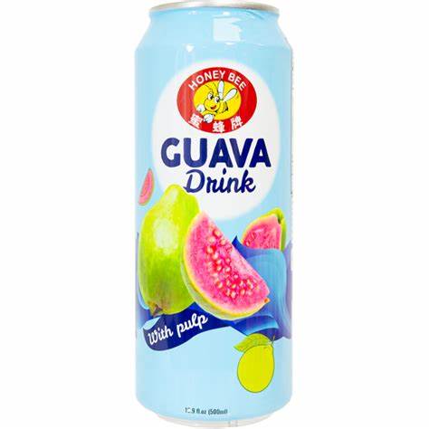 Honey Bee Guava Drink - 蜜蜂牌番石榴饮料 500ml