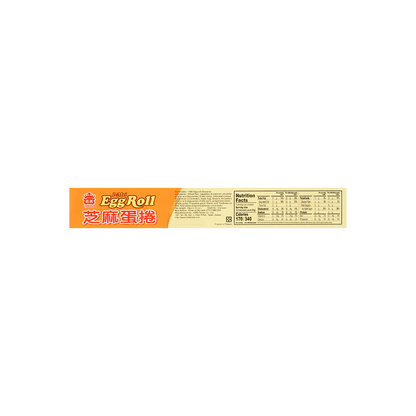 台湾IMEI义美 芝麻蛋卷 4支入 60g-Egg Roll Sesame Flavor 60g