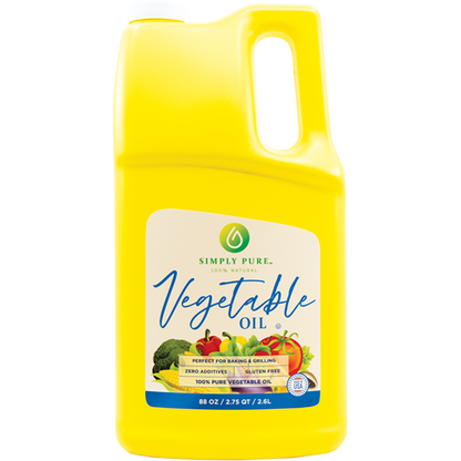 SIMPLY PURE VEGETABLE OIL 88OZ - 蔬菜油2.6L