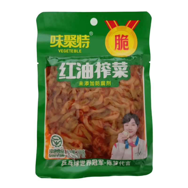 味聚特 红油榨菜 138g