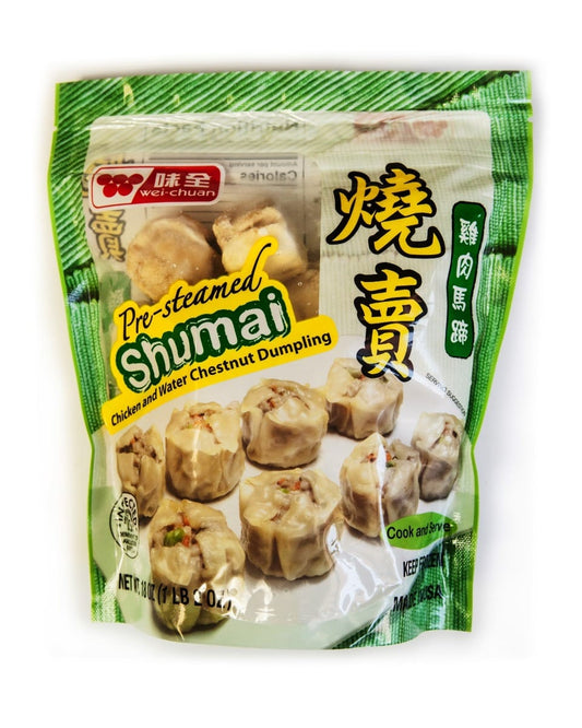 WEI/C CHICKEN AND CHESTNUT SHUMAI - 味全雞肉馬蹄燒賣18oz